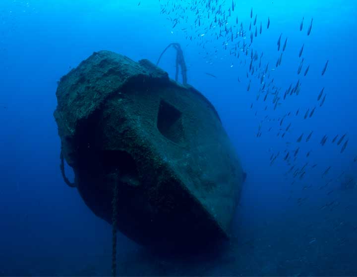 El Peñón Wreck Dive in Tabaiba, Tenerife – Advanced Open Water Diver Course with LoCura Diving